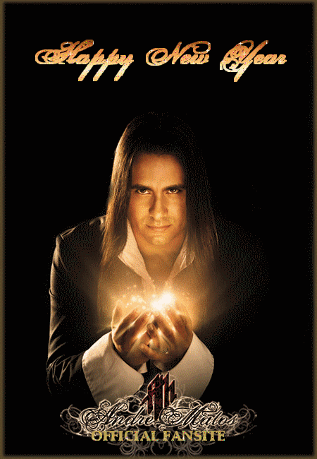 Andre Matos Official Fansite wishes you a very happy new year