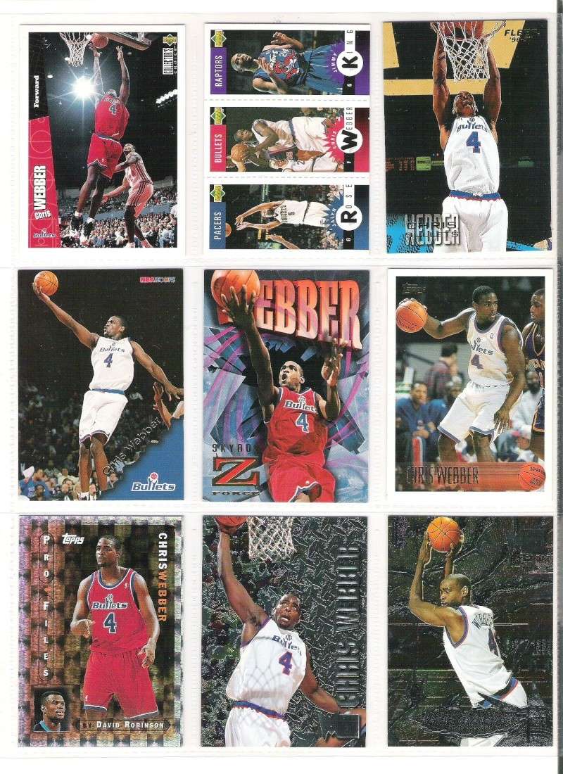 1994-95 Upper Desk USA DERRICK COLEMAN Nets #4 Career Highlights