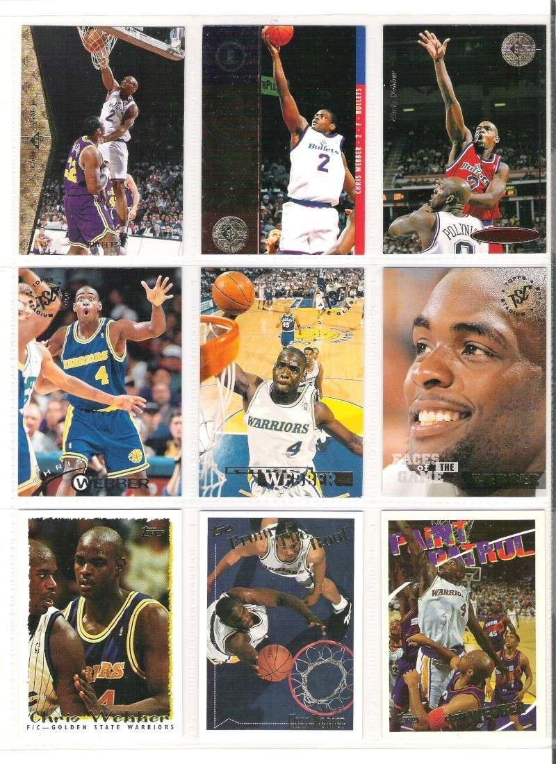  Chris Webber Card #290 1997-98 Fleer All-Star Game