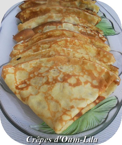 Crepes recette francine