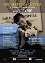 affiche Concert pour la Syrie avec l’Orchestre de Lutetia