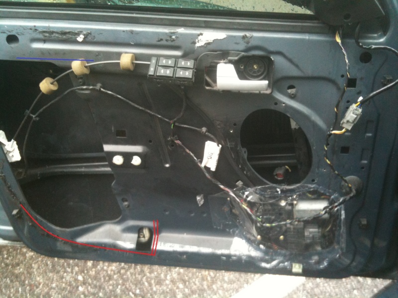 Leaking Door Membranes Interior Exterior Mk3 Mondeo