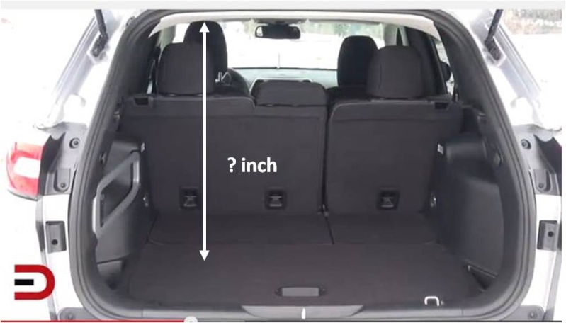 2015 Jeep Grand Cherokee Cargo Dimensions