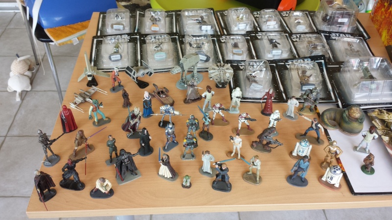 collection figurines en plomb ATLAS  ma collection star wars