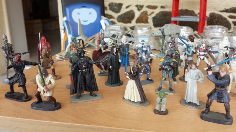 Vends collection complète Figurines Star Wars éditions Atlas
