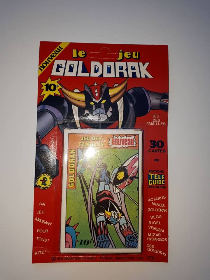Goldorak - puzzle Goldorak contre Golgoth en boite MB 1978