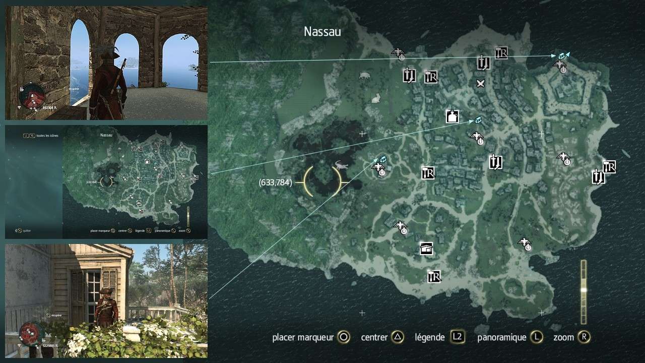 Карта сокровищ нассау assassins creed 4 black flag
